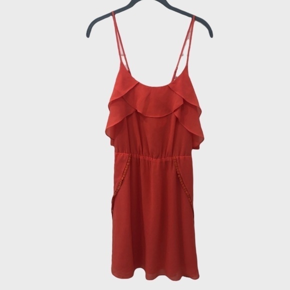 EN creme orange sundress - Picture 1 of 9